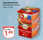 Brotaufstrich Alaska-Seelachs Angebote von Popp bei GLOBUS Gera für 1,49 €