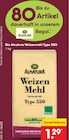 Weizenmehl Type 550 von Alnatura für 1,29 € bei Netto Marken-Discount im Angebot Weizenmehl Type 550 von Alnatura im aktuellen Netto Marken-Discount Prospekt