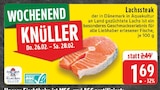 Lachssteak Angebote von Fischer Glück bei EDEKA Marl für 1,69 €