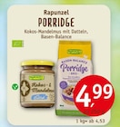 PORRIDGE von Rapunzel im aktuellen Erdkorn Biomarkt Prospekt für 4,99 €