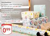 Geschenkbox Angebote bei GLOBUS Gotha für 0,99 €