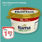 Margarine XL-Packung Angebote von Rama bei GLOBUS Völklingen für 1,89 €