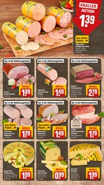 Aktueller REWE Prospekt mit Schweinefleisch, "Dein Markt", Seite 9