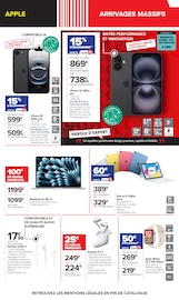 Promos Ipad dans le catalogue "ARRIVAGES MASSIFS" de Carrefour Ipad en promo dans le catalogue Carrefour à la page 17