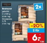 Bratwurst im Netto Marken-Discount Prospekt Bratwurst von im aktuellen Netto Marken-Discount Prospekt für 6,00 €