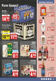 Bier im E center Prospekt "Aktuelle Angebote" mit 28 Seiten (Bocholt)