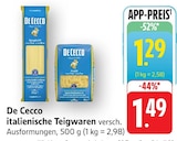 Spaghetti Angebote von De Cecco bei EDEKA Bietigheim-Bissingen für 1,29 €