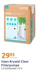 Krystal Clear Filterpumpe im Action Prospekt Krystal Clear Filterpumpe von Intex im aktuellen Action Prospekt für 29,95 €