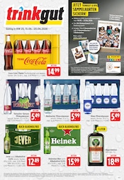 Trinkgut Supermarkt Prospekt der aktuellen Woche mit 8 Seiten, gültig von 15.06.2026 bis 20.06.2026, in Waldbrunn und Umgebung Aktueller Trinkgut Supermarkt Prospekt in Waldbrunn und Umgebung, "Aktuelle Angebote" mit 8 Seiten, 15.06.2026 - 20.06.2026
