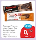 Protein+ Chocolate-Brownie von PowerBar im aktuellen budni Prospekt