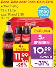 Coca-Cola oder Coca-Cola Zero Angebot in Gusow-Platkow Coca-Cola oder Coca-Cola Zero im aktuellen Prospekt bei Netto Marken-Discount in Gusow-Platkow