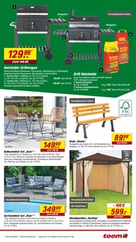 Holzkohle im aktuellen toom Baumarkt Prospekt (Krefeld) Holzkohle im toom Baumarkt Prospekt "Respekt, wer's selber macht." mit 20 Seiten (Krefeld)