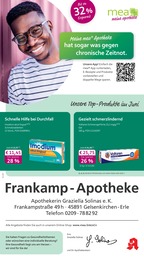 mea - meine apotheke Prospekt für Gelsenkirchen: "Unsere Juni-Angebote", 4 Seiten, 01.06.2026 - 30.06.2026