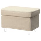 Aktuelles Schonbezug für Hocker Naggen beige Naggen beige Angebot bei IKEA in Nürnberg ab 20,00 €