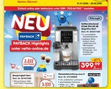 Aktuelles Kaffeevollautomat ECAM 220.80.SB Magnifica Start Angebot bei Netto Marken-Discount in Bremerhaven ab 399,99 €