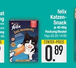 Katzen-Snack im Angebot bei E center in Dachau Katzen-Snack Angebote von felix bei E center Dachau für 0,89 €