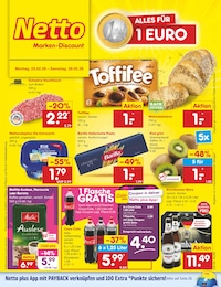 Lebensmittel Angebot im aktuellen Netto Marken-Discount Prospekt auf Seite 1