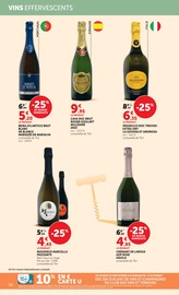 Promos Champagne dans le catalogue "FOIRE AUX VINS" de Hyper U Champagne en promo dans le catalogue Hyper U à la page 56
