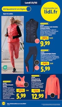 Promotion Sous-Vêtements Femme dans le prospectus Lidl, valable du 19/02/2026 au 25/02/2026 Promo Sous-Vêtements Femme dans le catalogue Lidl du moment à la page 74