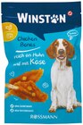 Hund Chicken Bones mit Käse im Rossmann Prospekt Hund Chicken Bones mit Käse von Winston im aktuellen Rossmann Prospekt für 1,49 €