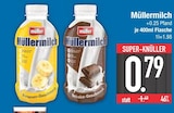 Müllermilch Bananen-Geschmack oder Schoko-Geschmack im Angebot bei E center in Germering Müllermilch Bananen-Geschmack oder Schoko-Geschmack Angebote von Müller bei E center Germering für 0,79 €