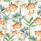 Promo Tissu 100% coton petit tigre orange 140 cm à 8,90 € dans le catalogue Décor Discount à Saint-Jean-de-Védas