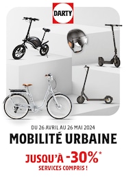 Catalogue Darty "MOBILITÉ URBAINE" à Paris et alentours, 1 page, 26/04/2024 - 26/05/2024