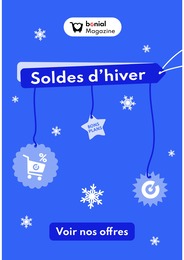 Prospectus Magazine à Ambrault, "Soldes d'hiver", 1 page, 08/01/2025 - 04/02/2025