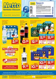 Netto Marken-Discount Prospekt "DER ORT, AN DEM DU IMMER AUSGEZEICHNETE PREISE FINDEST." mit  Seiten (Amberg)