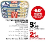 Filets de Maquereaux - Petit Navire dans le catalogue U Express