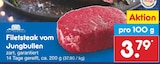 Filetsteak vom Jungbullen Angebote von Gut Ponholz bei Netto Marken-Discount Offenburg für 3,79 €