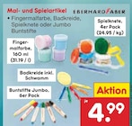 Fingermalfarbe oder Badkreide oder Spielknete oder Jumbo Buntstifte Angebote von Eberhard Faber bei Netto Marken-Discount Trier für 4,99 €