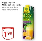 GLOBUS Wittlich - Happy Day Saft Angebot im Prospekt Happy Day Saft bei GLOBUS im Wittlich Prospekt für 1,99 €