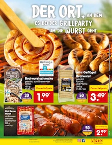 Bratwurst im Netto Marken-Discount Prospekt "Aktuelle Angebote" mit 55 Seiten (Remscheid)