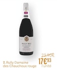 Rully rouge - Domaine des Chauchoux à 17,93 € dans le catalogue Monoprix