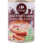 Choucroute garnie - CARREFOUR CLASSIC' en promo chez Carrefour Market Villeneuve-d'Ascq à 1,85 €