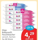 Babysanft Feuchttücher von Hipp im aktuellen budni Prospekt