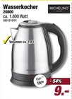 Wasserkocher 20800 im Angebot bei POCO in Göttingen Wasserkocher 20800 Angebote von Michelino bei POCO Göttingen für 9,00 €