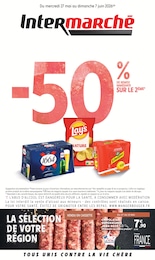 Catalogue Intermarché Super "-50% DE REMISE IMMÉDIATE SUR LE 2ÈME" à La Haye-du-Puits et alentours, 44 pages, 27/05/2026 - 07/06/2026