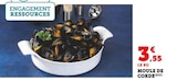 Moule de corde - Super U à Caen Moule de corde en promo chez Super U Caen à 3,55 €