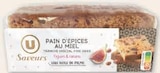 Promo Pain d'épices tranché à 1,59 € dans le catalogue Super U à Chabrac