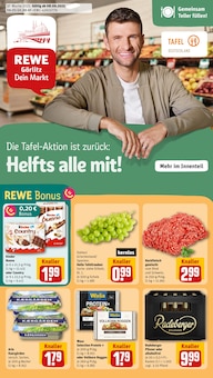 Aktueller REWE Prospekt "Dein Markt" Seite 1 von 26 Seiten
