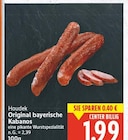 Original bayerische Kabanos von Houdek für 1,99 € bei E center im Angebot Original bayerische Kabanos von Houdek im aktuellen E center Prospekt