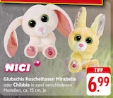 Glubschis Kuschelhasen Mirabelle oder Chibbia bei E center im Mössingen Prospekt für 6,99 €