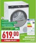 WÄRMEPUMPENTROCKNER Angebote von SIEMENS bei Marktkauf Münster für 619,00 €