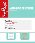 Oreiller 65 x 65 cm - influx - Carrefour à Aulnay-sous-Bois Oreiller 65 x 65 cm - influx en promo chez Carrefour Aulnay-sous-Bois à 12,53 €