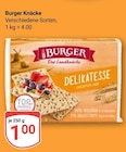 Burger Knäcke im Angebot bei GLOBUS in Oberhausen Burger Knäcke Angebote bei GLOBUS Oberhausen für 1,00 €