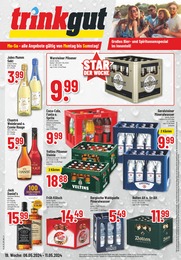 Aktueller Trinkgut Getränkemärkte Prospekt für Waldfeucht: Aktuelle Angebote mit 10} Seiten, 06.05.2024 - 11.05.2024
