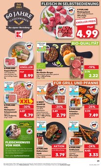 Hackfleisch im Kaufland Prospekt "Aktuelle Angebote" mit 52 Seiten (Leverkusen)