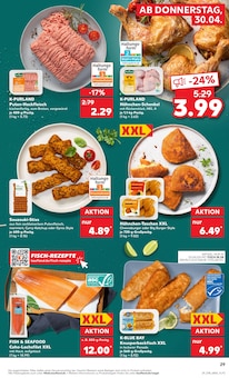 Lachs im Kaufland Prospekt "Aktuelle Angebote" mit 62 Seiten (Ingolstadt)